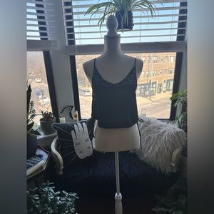 Free People Satin Tank Top